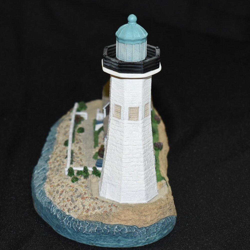 1996 Harbour Lights Scituate Mass #166 Rare Limited Edition #6571 Boxed & COA - Picture 4 of 12